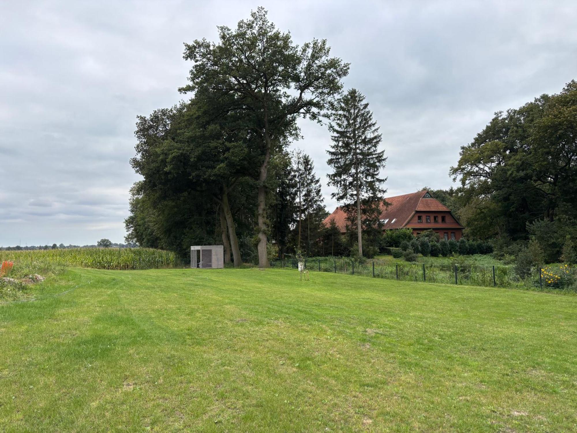 Niedersaechsisches Hallenhaus Im Modernen Gewand Lilienthal (Lower-Saxony) Exterior foto