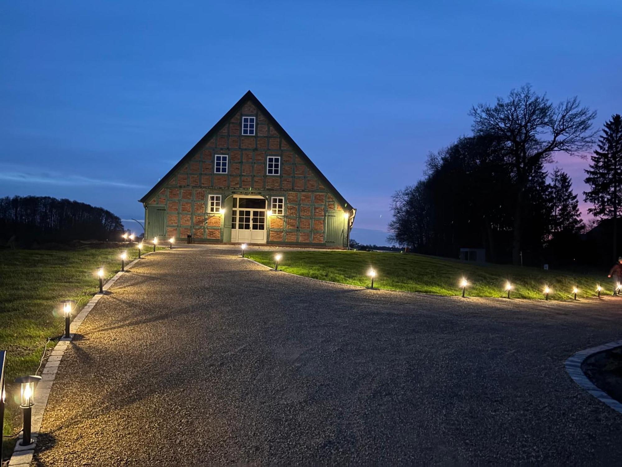Niedersaechsisches Hallenhaus Im Modernen Gewand Lilienthal (Lower-Saxony) Exterior foto